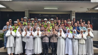 USAI OPERASI KETUPAT JAYA, POLSEK BEKASI BARAT GELAR HALAL BIHALAL – KAMTIBMAS IDUL FITRI AMAN, SILATURAHMI DIPERKOKOH