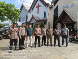 Sinergi Beragam Pihak Jaga Aman Perayaan Jumat Agung di Bekasi Barat
