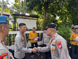 Disiplin Ditekankan, Waka Polres Bekasi Sidak Polsek Barat