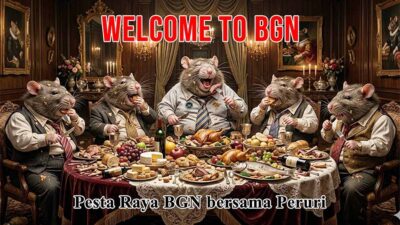 “LAPTOP SILUMAN” BGN: GARONGAN RATUSAN MILIAR UANG NEGARA, KOLUSI BERKEDOK TRANSFORMASI DIGITAL