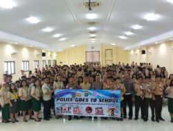 Police Goes To School: Polsek Bekasi Barat Tanamkan Kesadaran Lalu Lintas Sejak Dini di SMP-SMA Advent
