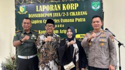 SINERGI YANG TERPADU: AKP Elia Umboh Hadiri Sertijab Dansubdenpom, Komitmen Jaga Stabilitas Wilayah