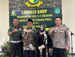 SINERGI YANG TERPADU: AKP Elia Umboh Hadiri Sertijab Dansubdenpom, Komitmen Jaga Stabilitas Wilayah