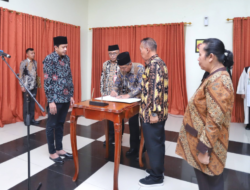 Mas Syah Rotasi Dua Pejabat Pemkab Trenggalek, Mantan Camat Pule Kini Jadi Sekdin Perpusarsip