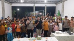 Rumah Belajar Agape Bersama Polsek Kanigoro Gelar Sosialisasi Taat Hukum dan Berlalu Lintas