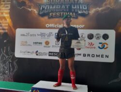 HARUMKAN NAMA BRIGADE INFANTERI 16/WIRA YUDHA! Serda Muhammad Grandis Sabet Kemenangan di Kejuaraan Kick Striking Surabaya