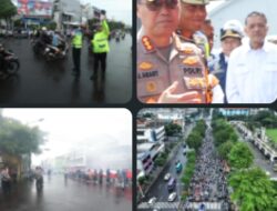Polda Jatim Apresiasi Elemen Pekerja dan Mahasiswa,May Day di Jawa Timur Tertib dan Damai