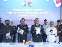Polda Jatim Musnahkan 22,226 Kg Kokain, Tegaskan Komitmen Perang Melawan Narkoba