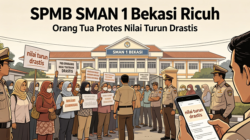 SPMB SMAN 1 BEKASI RICUH! Nilai Siswa Anjlok 51 Poin Semalam, Nama Muncul Lewat Batas Waktu, Orang Tua Protes
