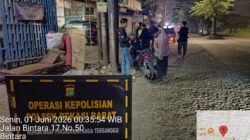 Antisipasi Tawuran dan Kejahatan, Polsek Bekasi Barat Gelar Razia & Patroli Malam Hingga Dini Hari