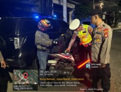 Jaga Kondusivitas KAMTIBMAS! Polsek Bekasi Barat Gelar Razia Stasioner & Patroli Mobile Cegah Tawuran dan Kejahatan Jalanan