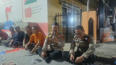 PERKUAT SINERGI DENGAN WARGA, KAPOLSEK BEKASI BARAT GELAR JAKARTA ON THE SPOT DI RW 03 KRANJI, SERAP ASPIRASI DAN IMBAL PERKUAT SISKAMLING