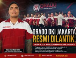 Orado DKI Jakarta dilantik, Josua Hizkia Pimpin KADERISASI Sambut PON 2028