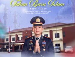 SELAMAT TAHUN BARU ISLAM 1448 H, KAPOLSEK CIKARANG PUSAT: AWALI DENGAN NIAT TULUS DAN HATI BERSIH