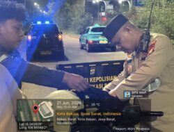 Jaga Jakarta On The Spot, Kapolsek Bekasi Barat Pimpin Patroli & Razia Tegas tutup Ruang Gerak Tawuran