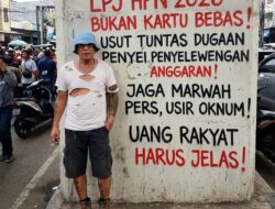 Aktivis Kemanusiaan Frits Saikat Tegaskan LPJ Panitia HPN 2026 Tidak Gugurkan Dugaan Penyelewengan Anggaran