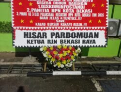 BIAR JELAS DAN TUNTAS”: RJN BEKASI RAYA KIRIM ASPIRASI LEWAT PAPAN BUNGA, DESAK DIALOG TERBUKA BAHAS PENYELENGGARAAN HPN 2026