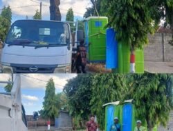 Demi Kenyamanan dan Kesehatan Pengunjung, Toilet Portabel Dipasang Menyambut Banyuwangi Festival Padangulan 2026
