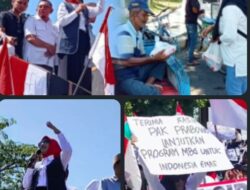 Sampaikan Petisi “MBG Lanjutkan”, Ribuan Warga Sidoarjo Gelar Aksi Damai dan Bagi-Bagi Nasi Kotak SIDOARJO.
