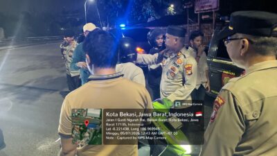 Jaga Jakarta On The Spot,Kapolsek Bekasi Barat Pimpin Langsung KRYD & Razia Cegah Tawuran Serta Kenakalan Jalanan