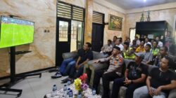 Jaga Jakarta On The Spot,Polsek Bekasi Barat Gelar Nobar Piala Dunia 2026, Inggris Kalahkan Mexsiko 3-2