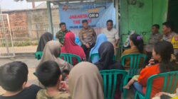 Jaga Jakarta On The Spot Di Jakasampurna, Kapolsek Bekasi Barat Ajak Warga Gandeng Tangan Cegah Tawuran & Judi Online
