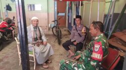 Jaga Kondusivitas, Bhabinkamtibmas dan Babinsa Bekasi Barat Sinergi Bersama Tokoh Agama