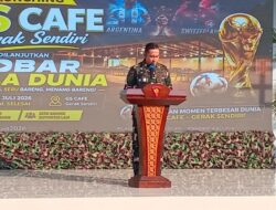 Resmikan GS Cafe “Gerak Sendiri” di Bantargebang, Batalyon Armed 7/Biringgalih  Dorong Kemandirian Ekonomi UMKM