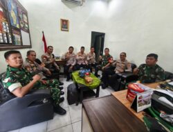 Koordinasi Lintas Sektoral, Tiga Kapolsek Matangkan Langkah Jaga Kamtibmas Bersama Koramil 01 Kranji