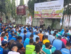 Isi MPLS SMK Bina Mandiri, Waka Polsek: Disiplin Jadi Kunci Cegah Kenakalan Remaja
