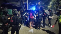 Polsek Bekasi Barat dan Sat Brimob Polda Metro Jaya Gelar KRYD di Titik Rawan, Jaga Kamtibmas Lewat Patroli Gabungan
