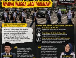 Dishub Bekasi Tutup Mata,Jalan Negara Alasan,Nyawa Warga Taruhan