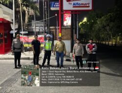Intensifkan Patroli Dini Hari, Polsek Bekasi Barat Sikat Potensi Tawuran & Kejahatan Jalanan