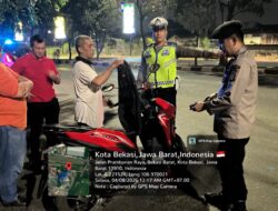 Gencar Patroli Dini Hari, Polsek Bekasi Barat Tutup Celah Kejahatan Jalanan dan Ancaman Tawuran