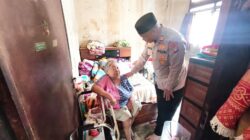 Jaga Jakarta On The Spot: Kapolsek Bekasi Barat Kunjungi Warga Sakit dan Lansia, Sampaikan Kepedulian dan Bantuan
