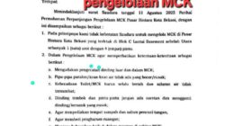 Dugaan Pungli Pengelolaan MCK Pasar Kota Bekasi: Kuasa Hukum Desak Pemeriksaan Pimpinan Disdagperind, Aliran Dana Rp85 Juta Terkuak