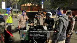 Cegah Tawuran & Kejahatan Jalanan, Waka Polsek Bekasi Barat Pimpin KRYD dan Razia Stasioner