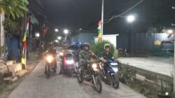 Polsek Bekasi Barat Gelar Patroli Gabungan 3 Pilar, Sisir Titik Rawan Jaga Kamtibmas