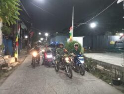 Polsek Bekasi Barat Gelar Patroli Gabungan 3 Pilar, Sisir Titik Rawan Jaga Kamtibmas