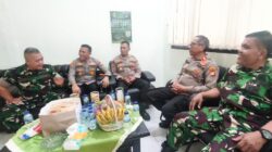 Silaturahmi Perkuat Sinergi, Kapolsek Bekasi Barat: TNI–Polri Tangan yang Tak Terpisahkan Jaga Kamtibmas