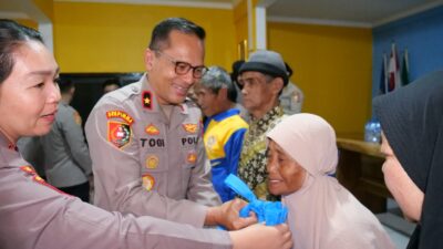 Serdik Sespimma Angkatan ke-76 Gelar Bakti Sosial di Desa Langensari, Bagikan 150 Paket Sembako