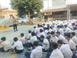 Jaga Jakarta On The Spot: Polsek Bekasi Barat Edukasi Siswa SMP Darma Patria, Sosialisasikan Maklumat Kapolres Cegah Pelajar Terprovokasi