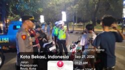 Jaga Jakarta On The Spot: Kapolsek Bekasi Barat Pimpin Langsung Razia & Patroli, Tutup Celah Kejahatan Jalanan