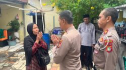 Wujud Kepedulian: Waka Polsek Bekasi Barat Pimpin Takziah, Sampaikan Dukungan & Belasungkawa kepada Keluarga BRIPTU Firdhan Artansyah