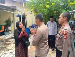 Wujud Kepedulian: Waka Polsek Bekasi Barat Pimpin Takziah, Sampaikan Dukungan & Belasungkawa kepada Keluarga BRIPTU Firdhan Artansyah