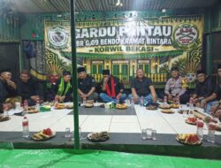 Pererat Sinergi, Bhabinkamtibmas Bintara Hadiri Peringatan Maulid Nabi di Gardu 09 FBR