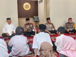 Awali Tugas dengan Kebaikan, Kapolsek Bekasi Barat Gelar Pengajian dan Santuni Anak Yatim