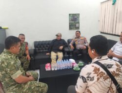 Perkuat Soliditas TNI‑Polri, Kapolsek Bekasi Barat Silaturahmi ke Koramil 01 Kranji untuk Koordinasi Kamtibmas